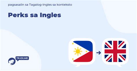 perks in tagalog